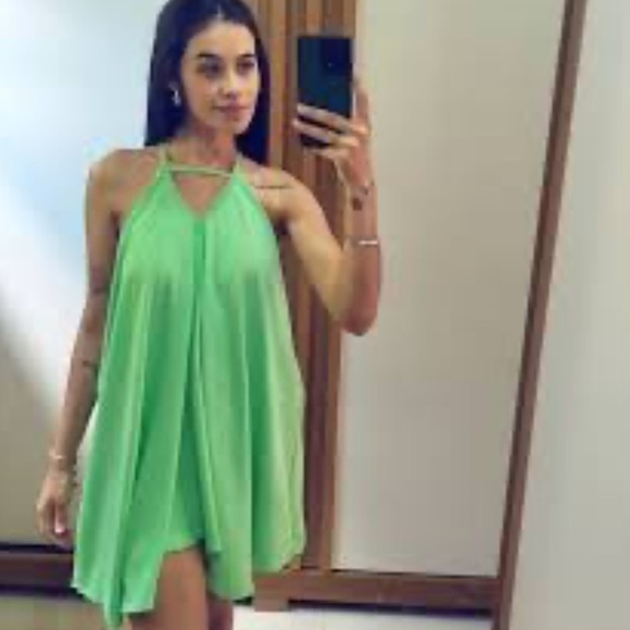 Revolve Indah Green Miranda Mini Dress - Picture 2 of 11